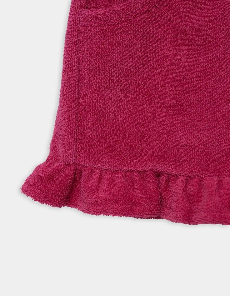 Ikks Ensemble Short Et T-shirt Rose En éponge Bébé Fille