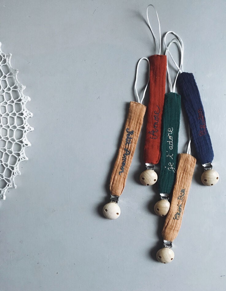 Ikks Attache Tétine Terracota TENDRE CACTUS