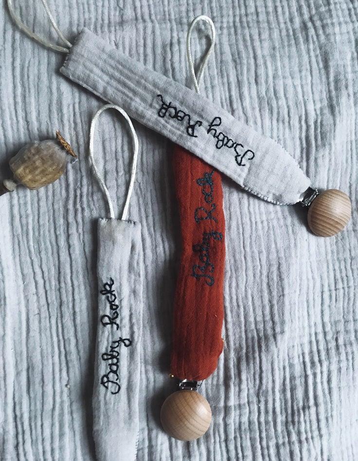 ikks Attache tétine Terracota TENDRE CACTUS