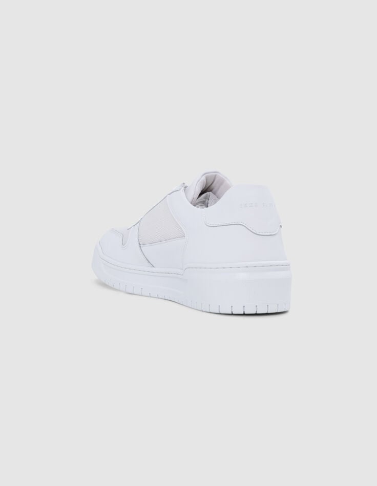Ikks Baskets Blanches Bi-matières Homme