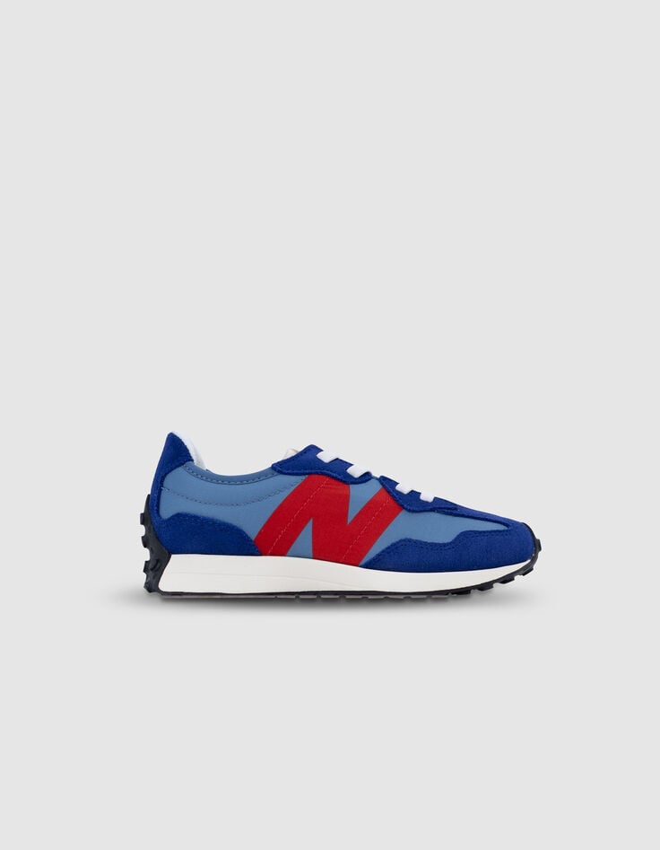 ikks Baskets bleu et rouge NEW BALANCE 327 garçon