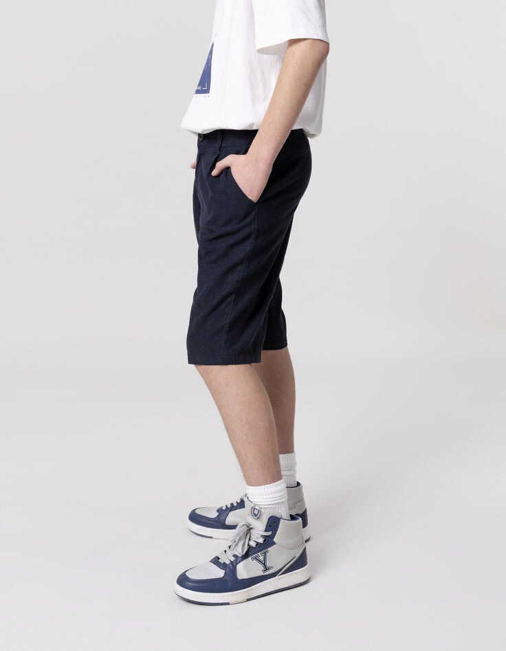 Ikks Bermuda CHINO Marine Garçon