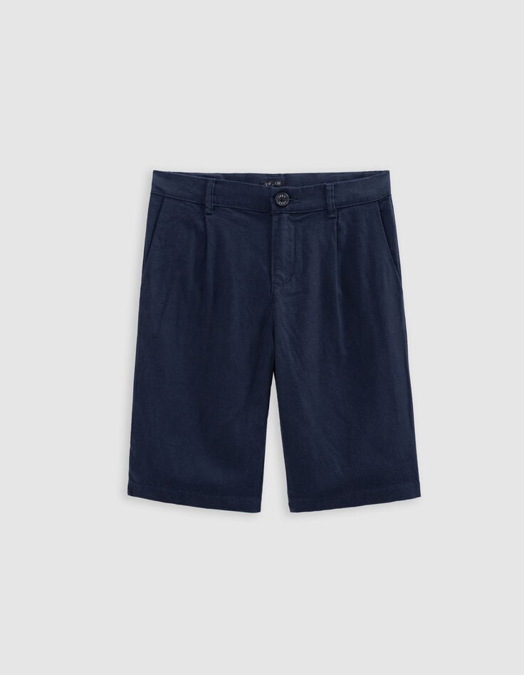 Ikks Bermuda CHINO Marine Garçon