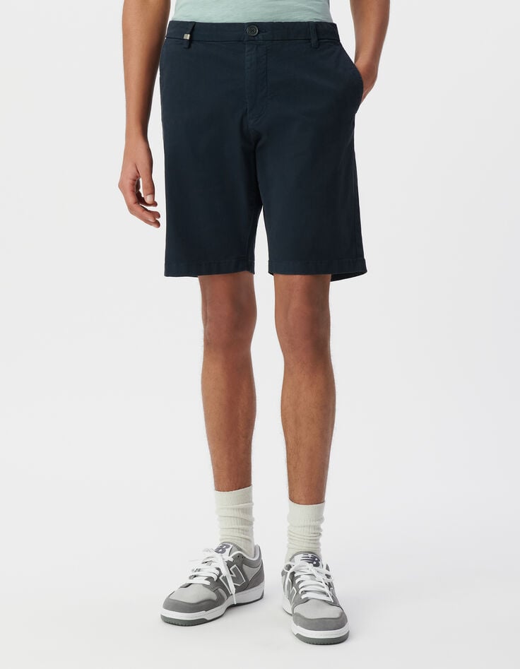 Ikks Bermuda CHINO Marine Homme