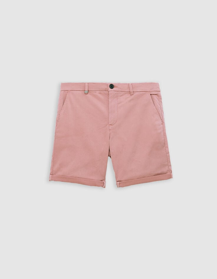 Ikks Bermuda CHINO TAPERED Sakura Homme