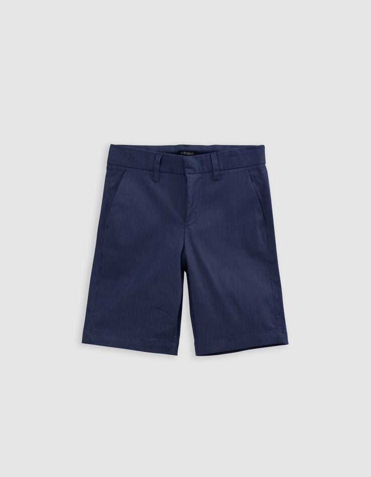 Ikks Bermuda De Costume Cérémonie Marine Garçon