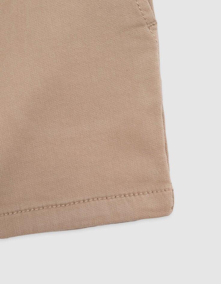 Ikks Bermuda En Jean Beige Bébé Garçon
