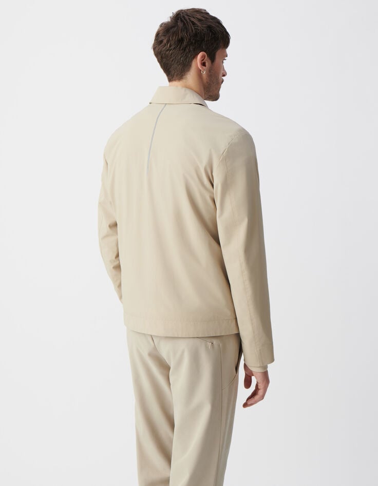 Ikks Blouson Sable Multipoches Homme