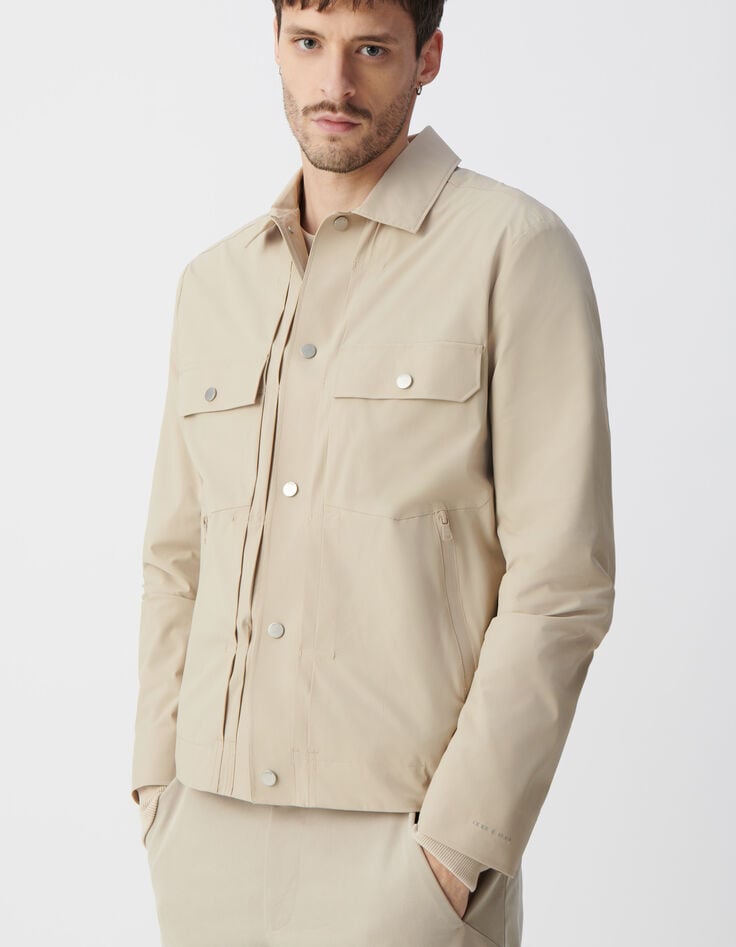 Ikks Blouson Sable Multipoches Homme