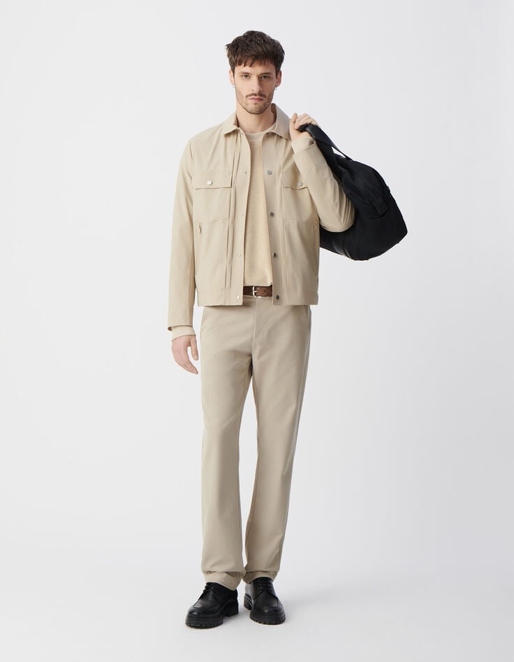 ikks Blouson sable multipoches Homme