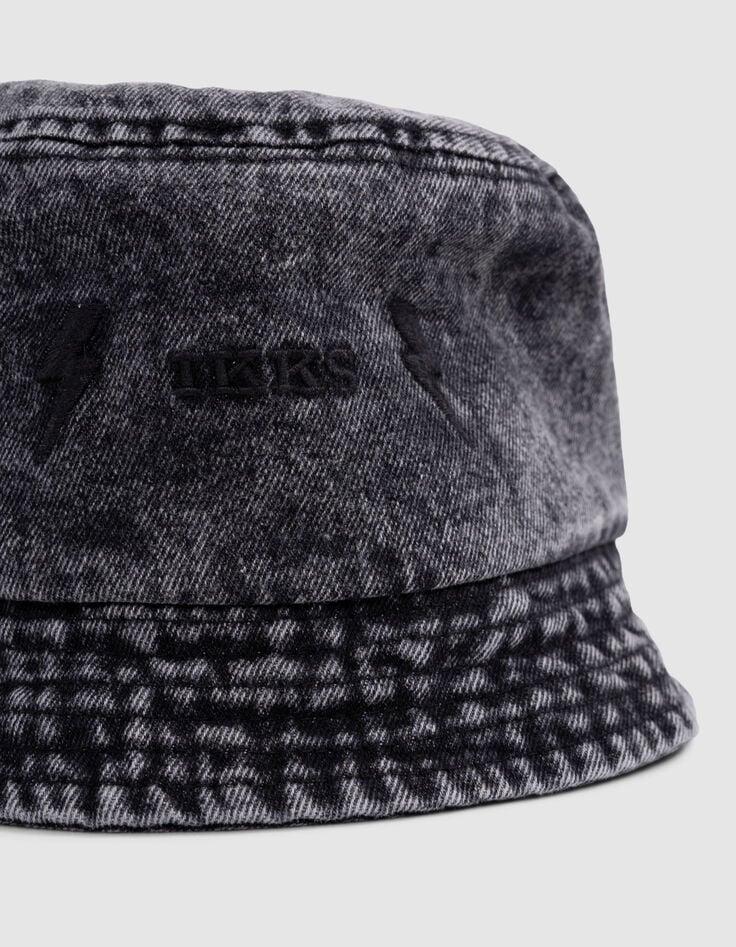 Ikks Bob En Jean Gris Avec Broderies Garçon