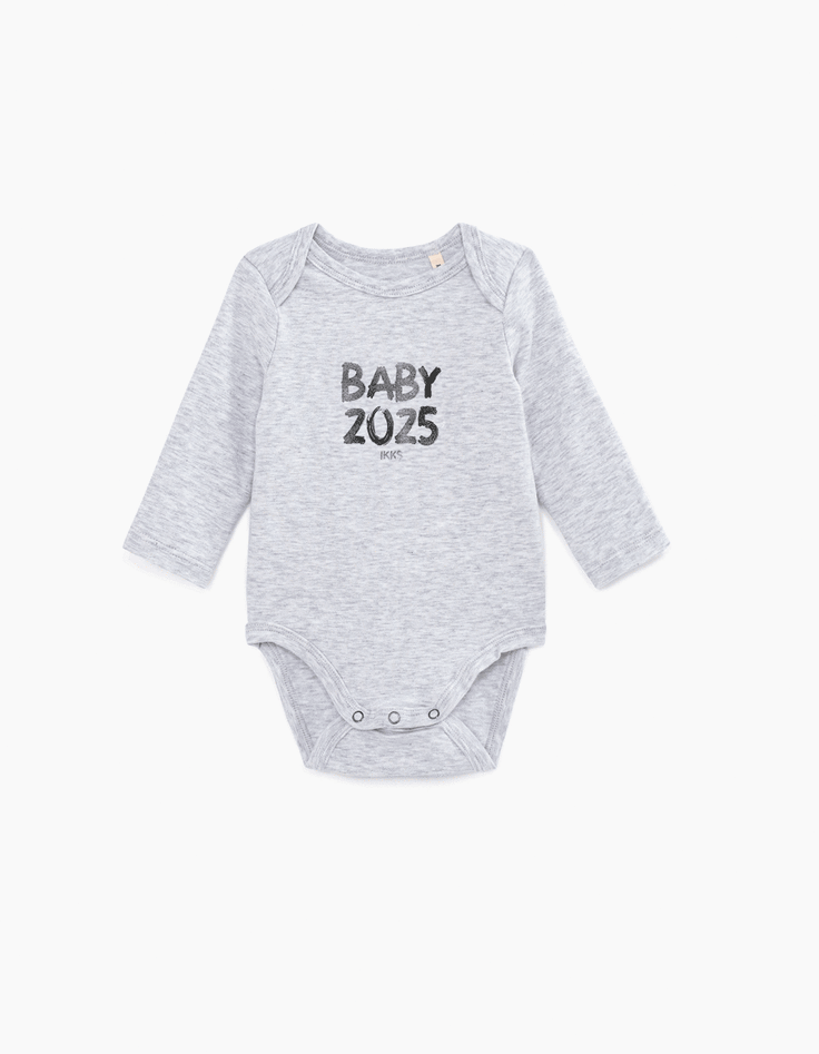 ikks Body mastic à personnaliser en coton bio bébé