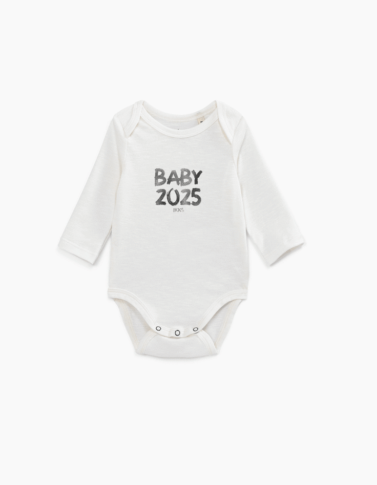 ikks Body milk à personnaliser en coton bio bébé