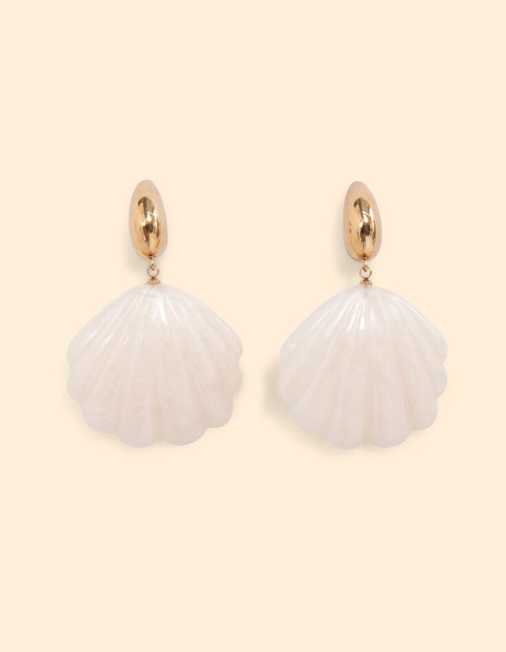 Ikks Boucles D'oreilles Coquillages I.Code