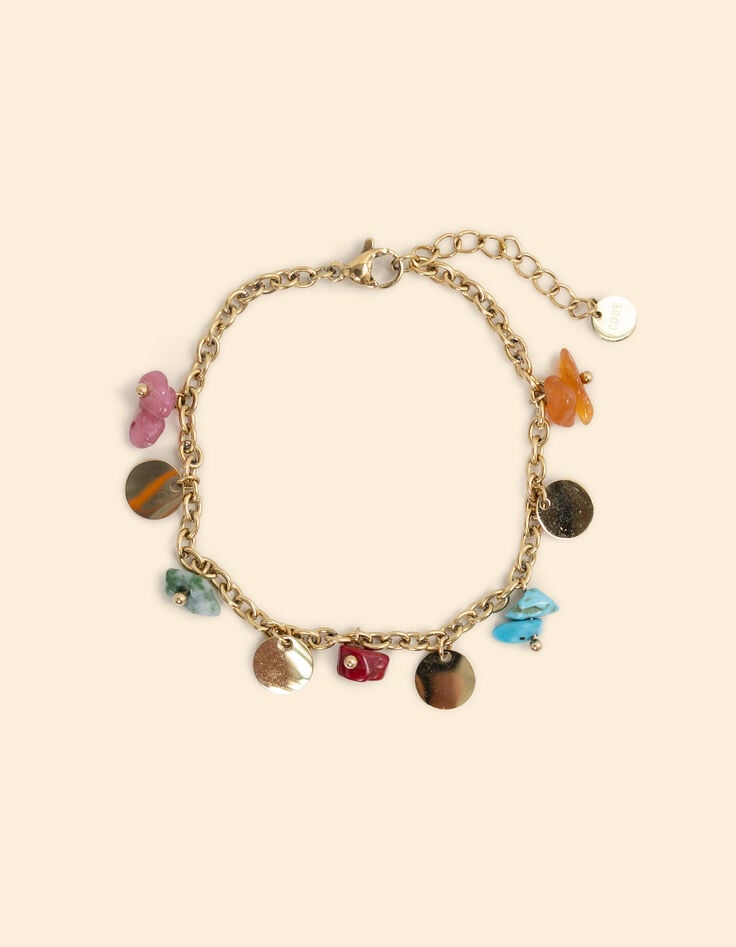 Ikks Bracelet Avec Charms I.Code
