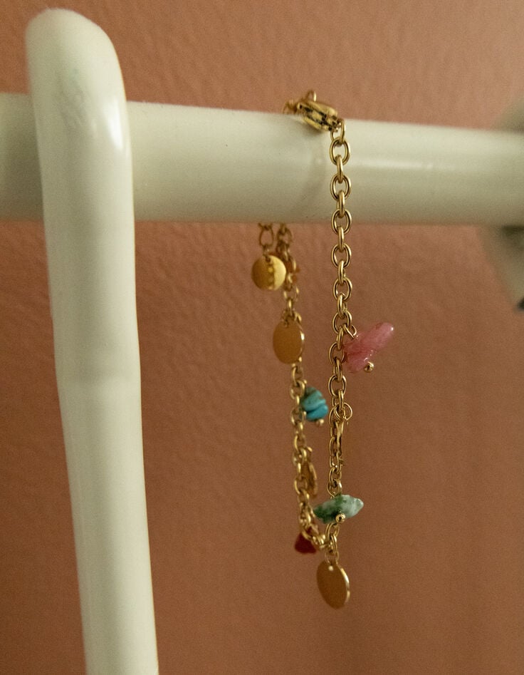 ikks Bracelet avec charms I.Code