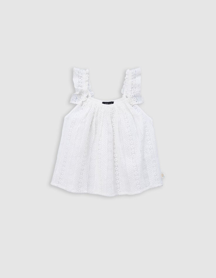 Ikks Caraco écru Dentelle Fille