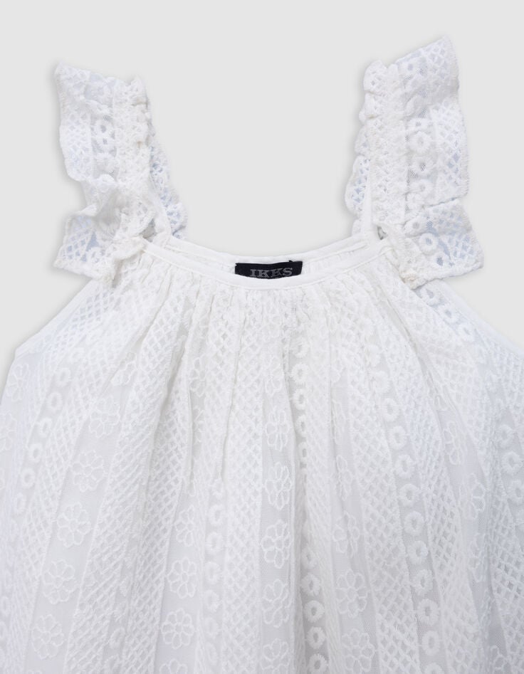Ikks Caraco écru Dentelle Fille
