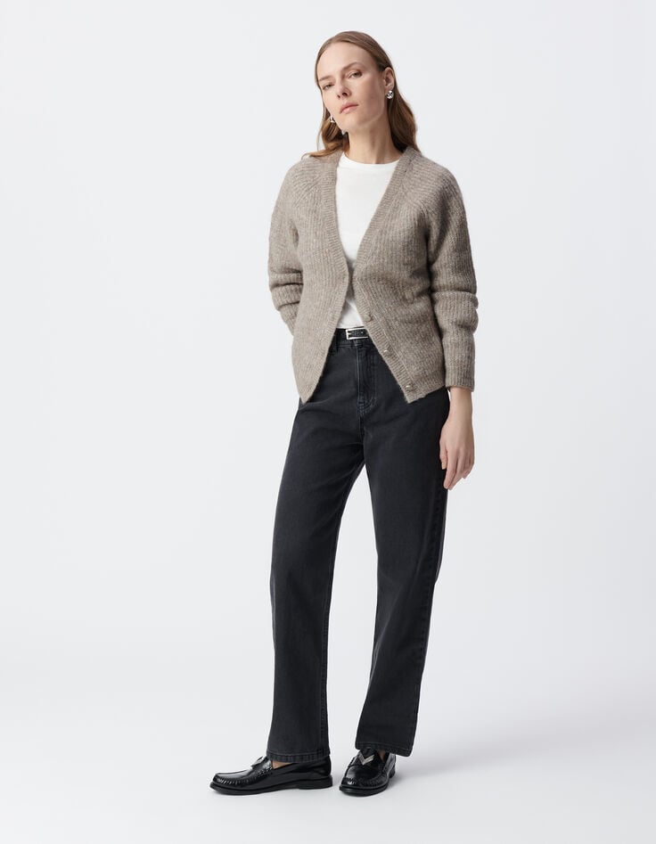 Ikks Cardigan Sésame Tricot Femme