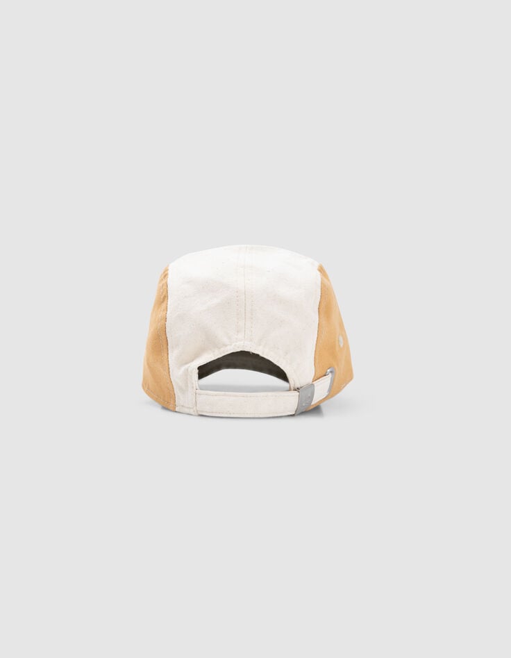 Ikks Casquette Beige Visière Kaki Garçon
