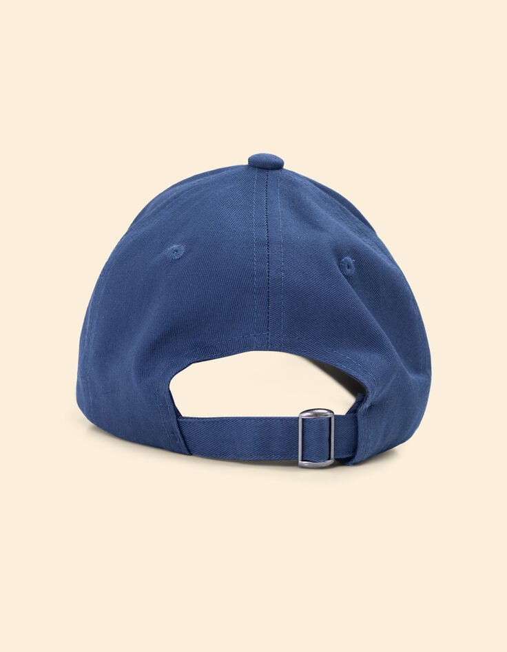 Ikks Casquette Bleue Monogramme IC Brodé I.Code