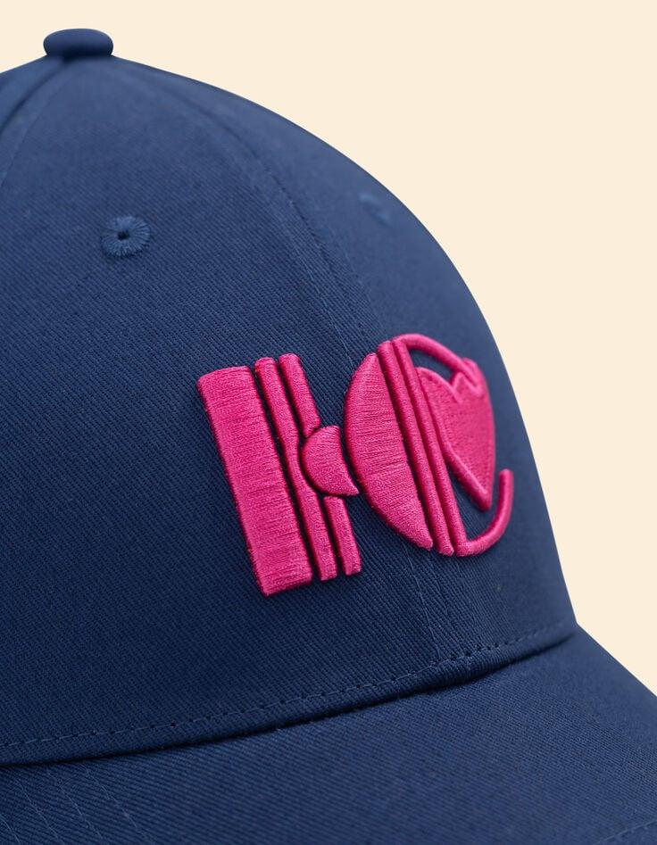 Ikks Casquette Bleue Monogramme IC Brodé I.Code