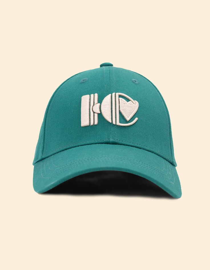 Ikks Casquette Verte Monogramme IC Brodé I.Code