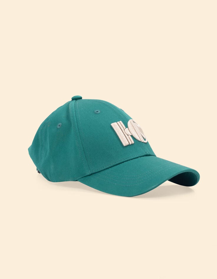 Ikks Casquette Verte Monogramme IC Brodé I.Code