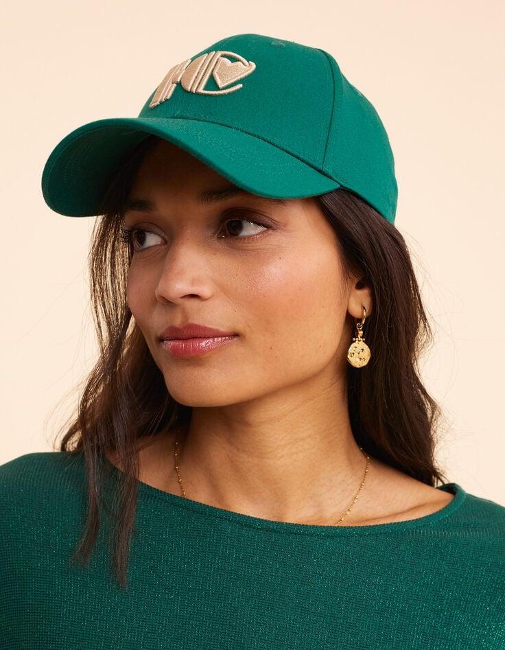 ikks Casquette verte monogramme IC brodé I.Code