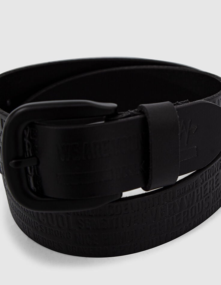 Ikks Ceinture Cuir Garçon