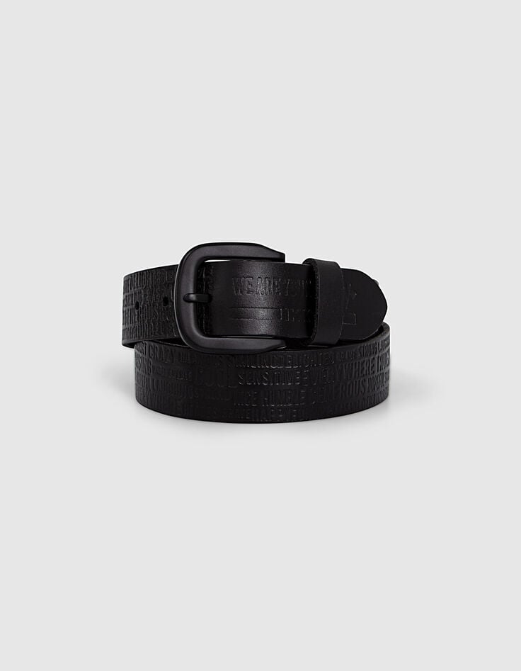 ikks Ceinture cuir garçon