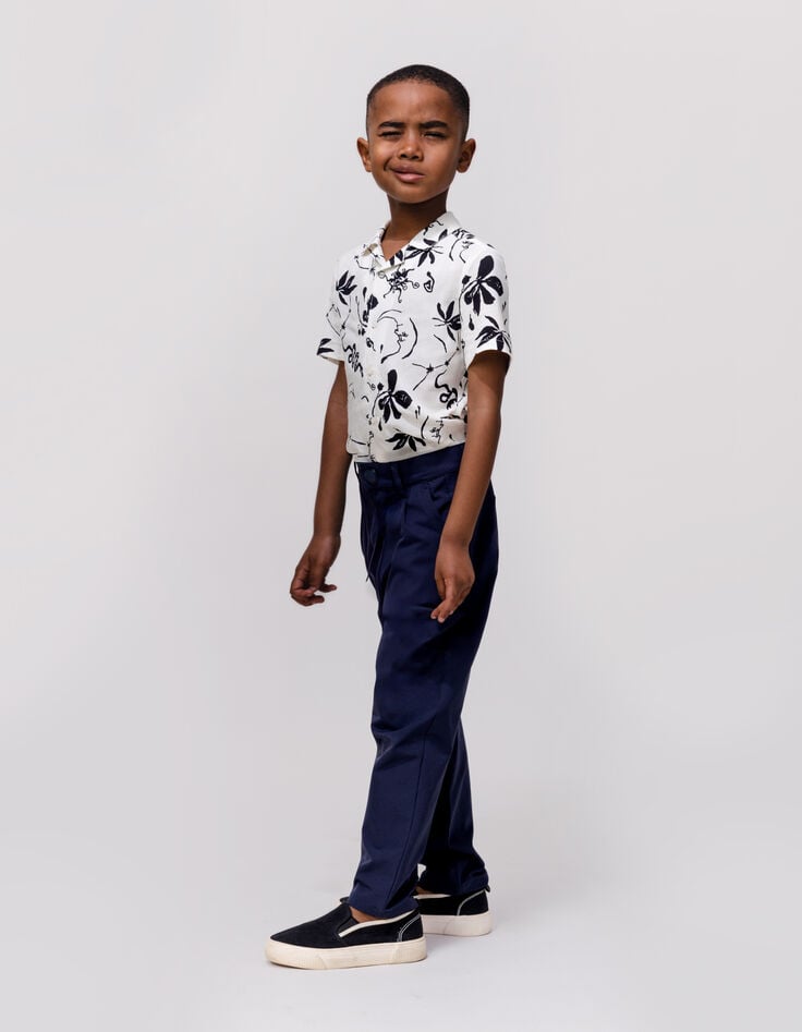 Ikks Chemise écrue Imprimé Maxi Astro Garçon