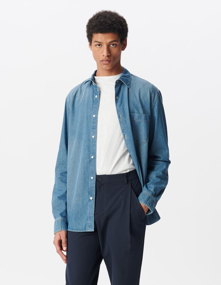 Ikks Chemise En Jean WATERLESS