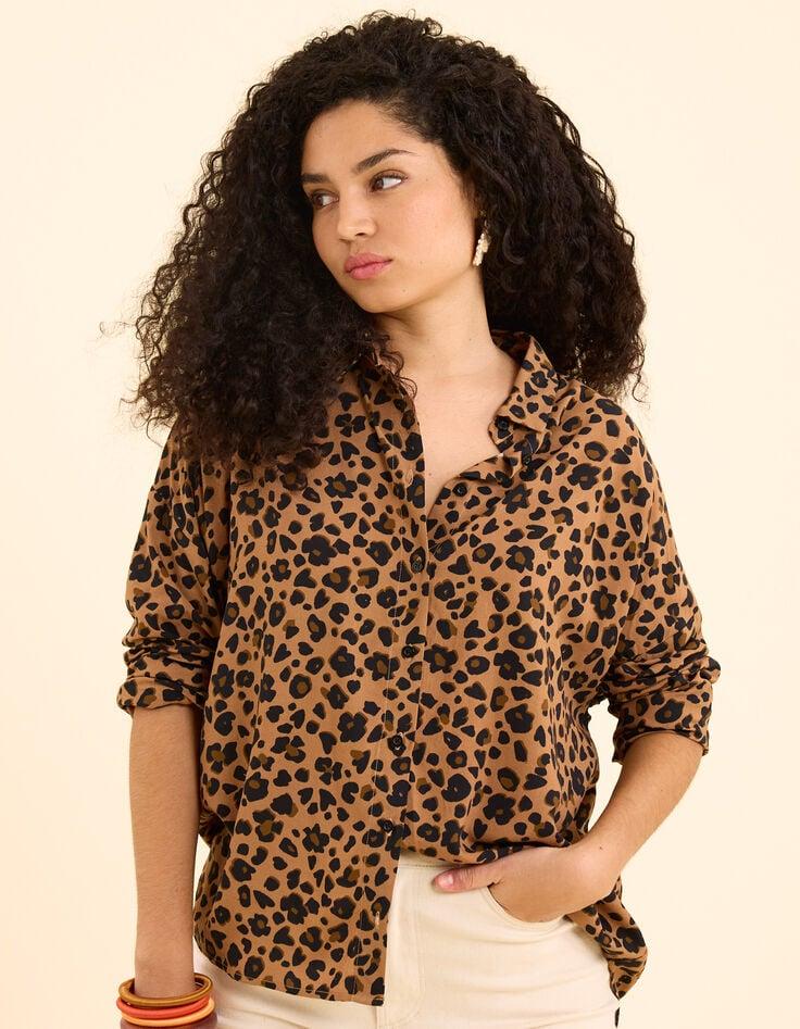 Ikks Chemise Imprimé Léopard I.Code