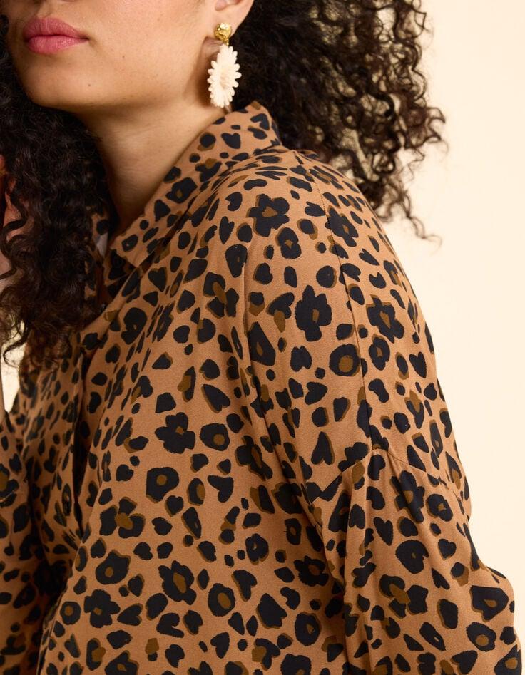 Ikks Chemise Imprimé Léopard I.Code