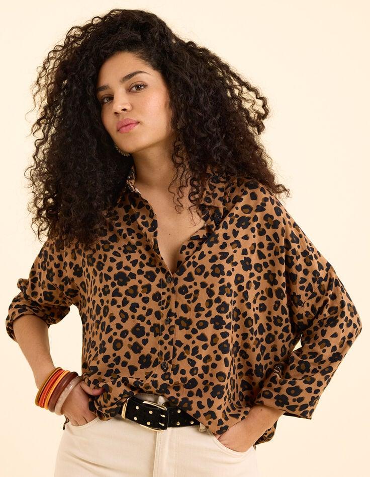 ikks Chemise imprimé léopard I.Code