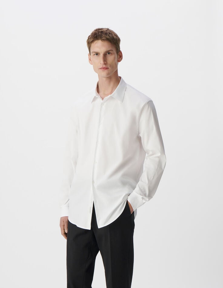 Ikks Chemise REGULAR Blanche Formelle Homme