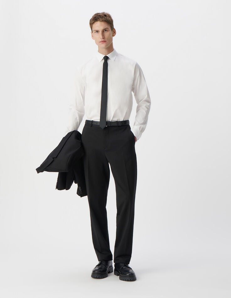 ikks Chemise REGULAR blanche formelle Homme