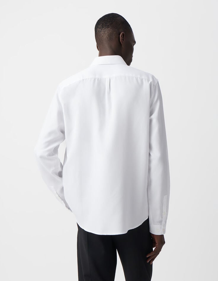 Ikks Chemise REGULAR Blanche Tissu 37.5° Homme