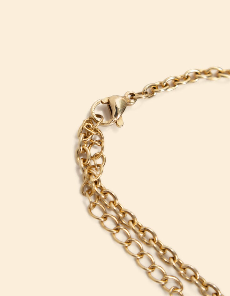 Ikks Collier Ras Du Cou Avec Charms I.Code