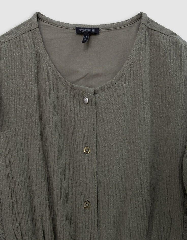 Ikks Combishort Kaki Jacquard Fille