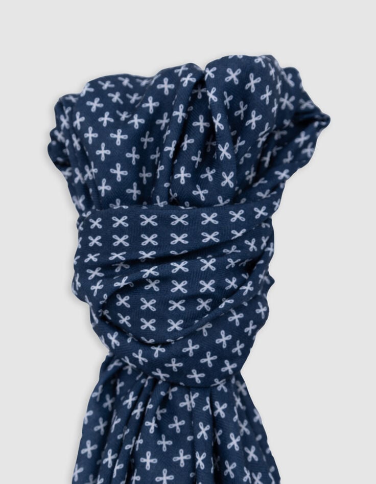 Ikks Foulard Encore Imprimé Minimaliste Homme