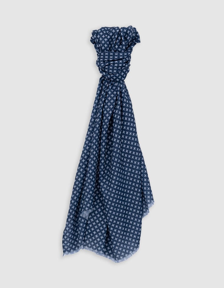 ikks Foulard encore imprimé minimaliste Homme