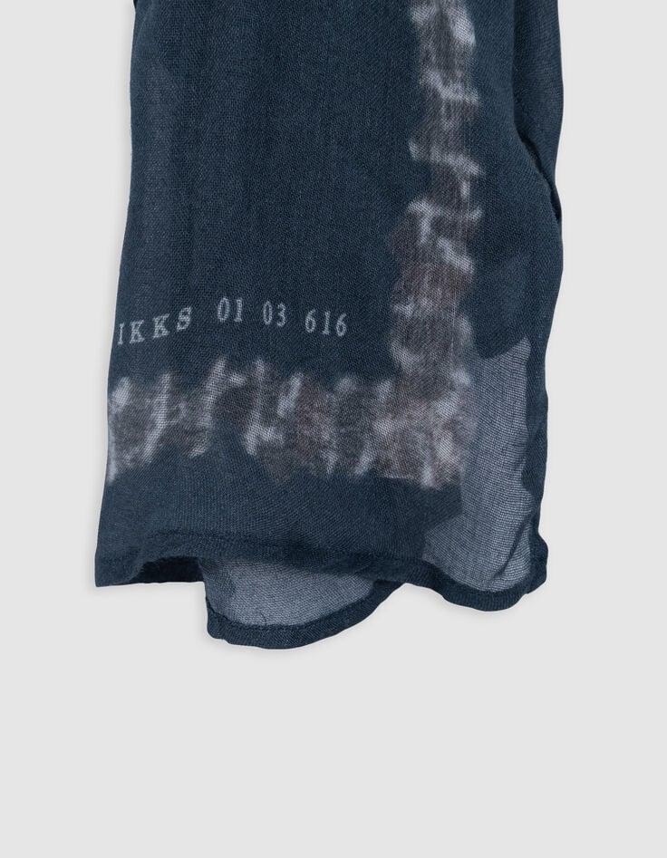 Ikks Foulard Orage Motif Tête De Mort-filet Homme