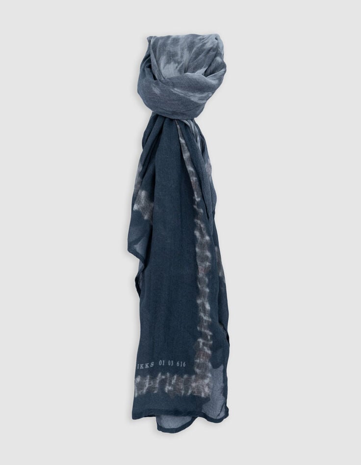 Ikks Foulard Orage Motif Tête De Mort-filet Homme