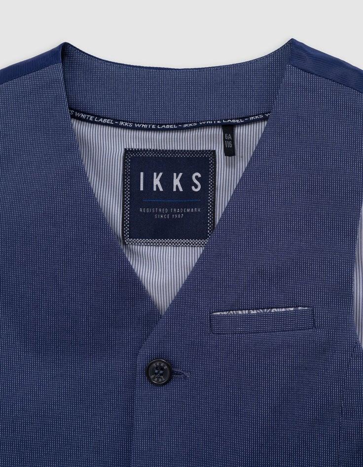 Ikks Gilet De Costume Cérémonie Marine Garçon