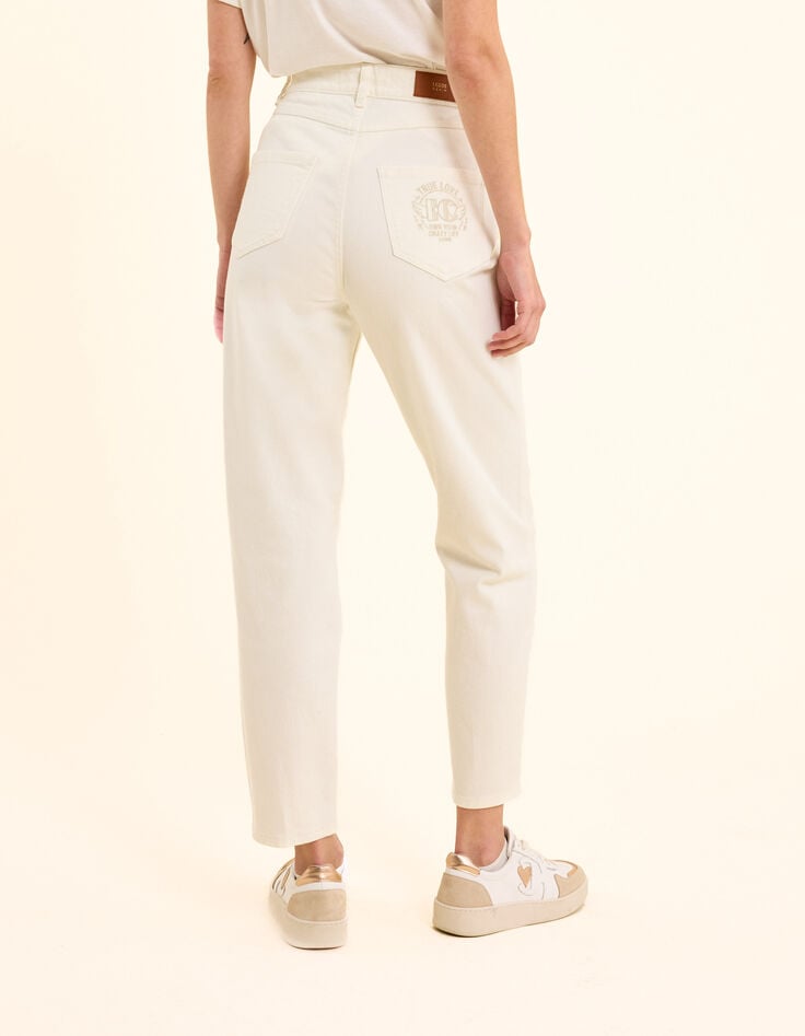 Ikks Jean Boyfit Blanc Cassé I.Code