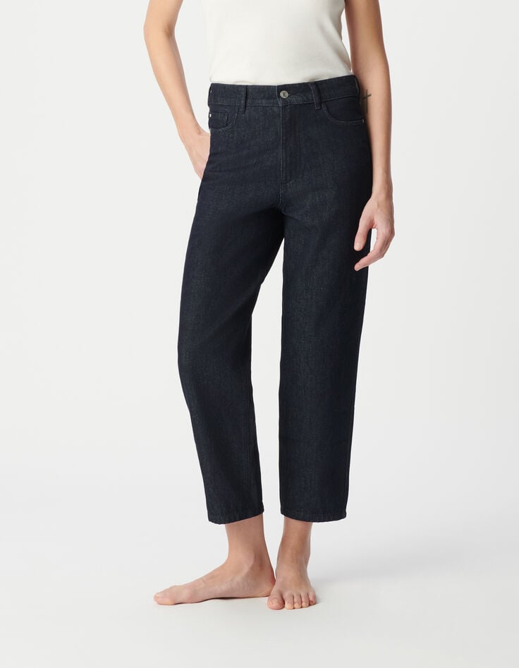 Ikks Jean Droit Brut Cropped Femme