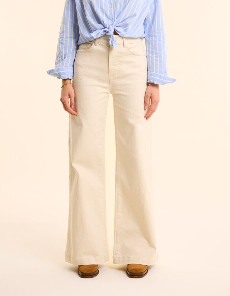 Ikks Jean Flare écru I.Code