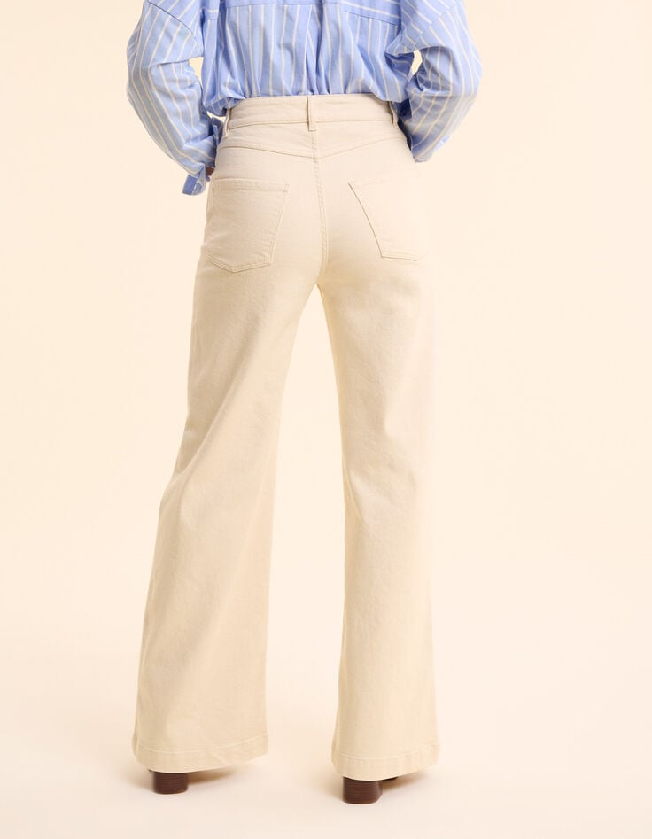 Ikks Jean Flare écru I.Code